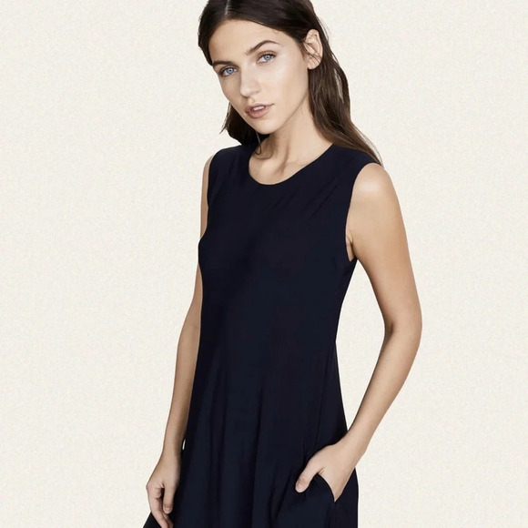 Norma Kamali Sleeveless Swing Dress - Picture 5 of 10